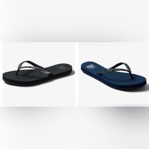 GUC Bundle of 2 Reef “Stargazer” glitter flip flops - 8